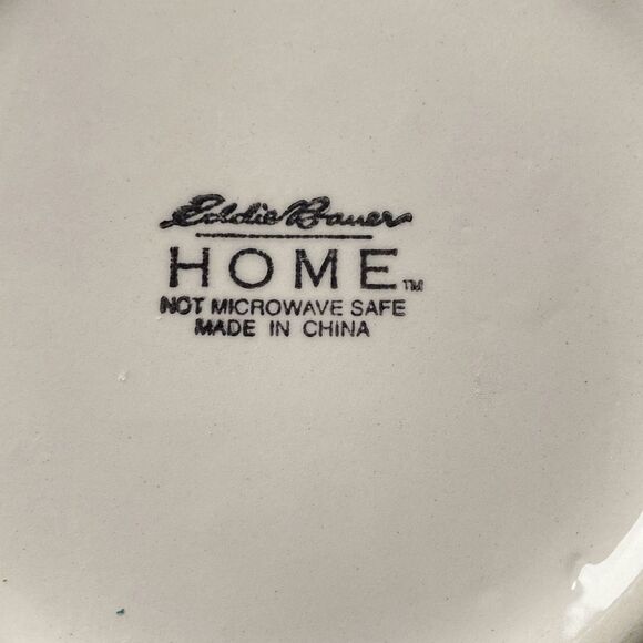 Eddie Bauer home lot of four mugs 14oz learn play relax dream coffee tea fall wi - Picture 4 of 10